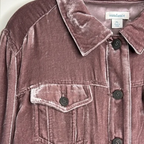 Sundance | Wren Velvet Western Jacket in Dusty Mauve, Size LP ♥ Like new! - Picture 8 of 8